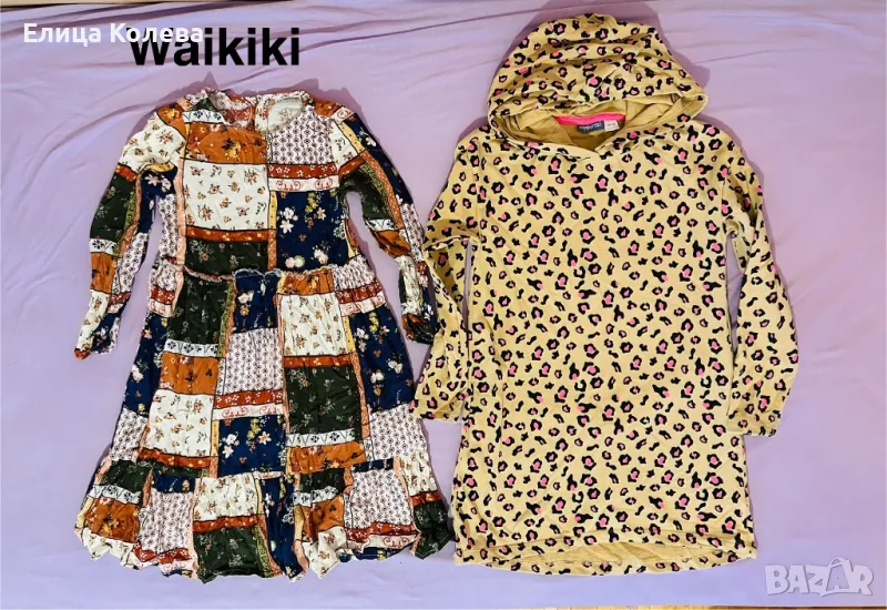 Waikiki и др.две страхотни рокли 7-9 г, снимка 1