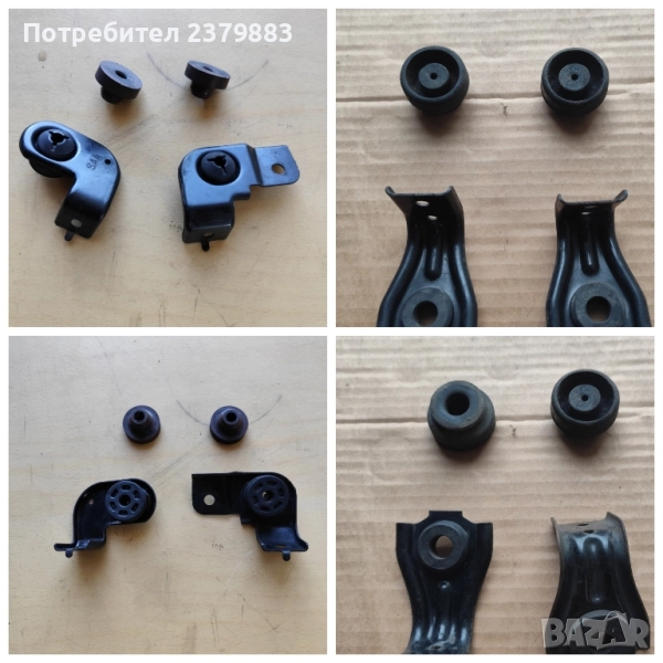 Държачи воден и климатичен радиатор от Хонда джаз Honda jazz, снимка 1