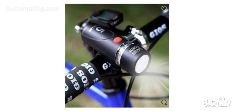 Преден фар за велосипеди с 5 светодиода, Automat, снимка 1