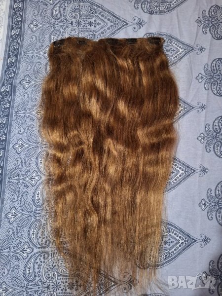 Естествена Руска коса 61см. 100гр., снимка 1