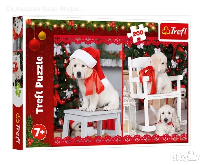 Коледен пъзел,Коледна вечер, 200 части, 48х34 см , снимка 1