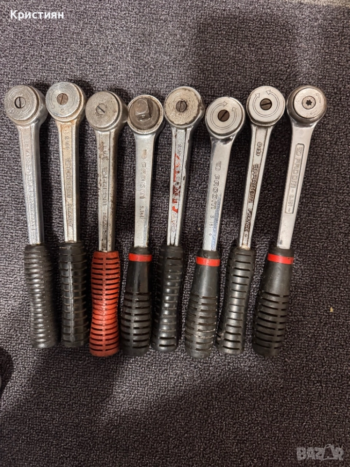 Тресчотки/Facom/Wurth/Proxon/Dovidat, снимка 1