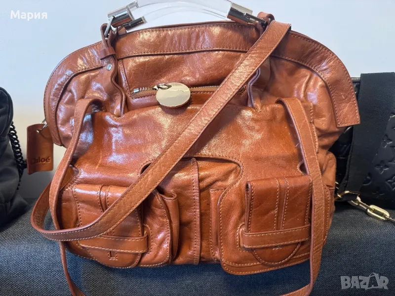 Дамска голяма чанта Chloe от естествена кожа Chloe, снимка 1