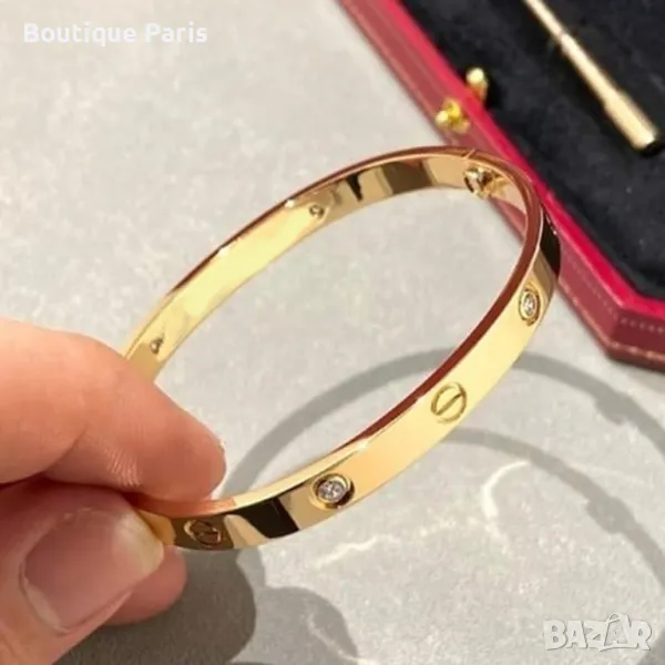 Cartier Love Diamonds гривна, снимка 1