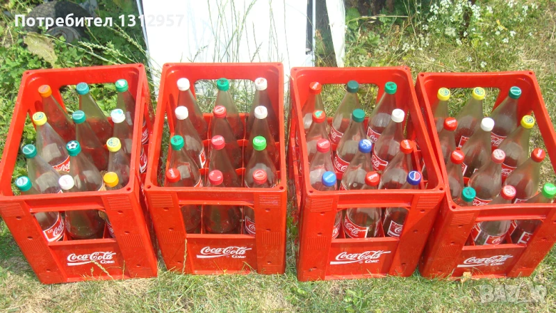 Оригинални каси и шишета от кока кола, снимка 1