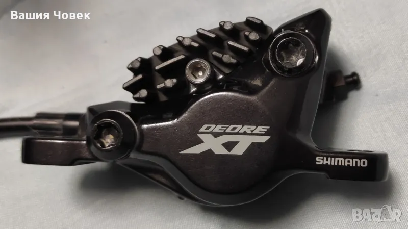 Shimano XT 8100 предна и задна хидравлична дискова спирачка, снимка 1