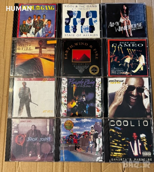 CD - Soul - Funk - R&B - Synth Pop - Black, снимка 1