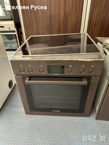  фурна с плот за вграждане BOSH - цена 169лв                    r ai - фурна на 220 волта, котлони  , снимка 1