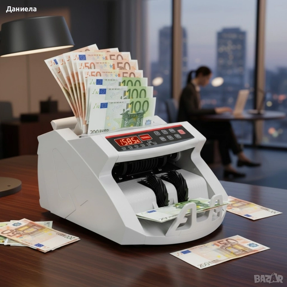 Машина за броене на пари / евро, снимка 1