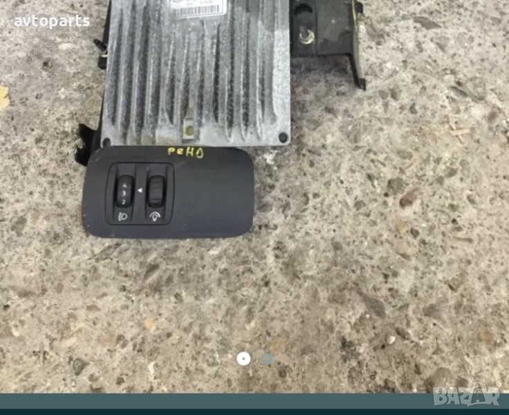 Renault megane 2004година поставка чаши и копчета светлини, снимка 1