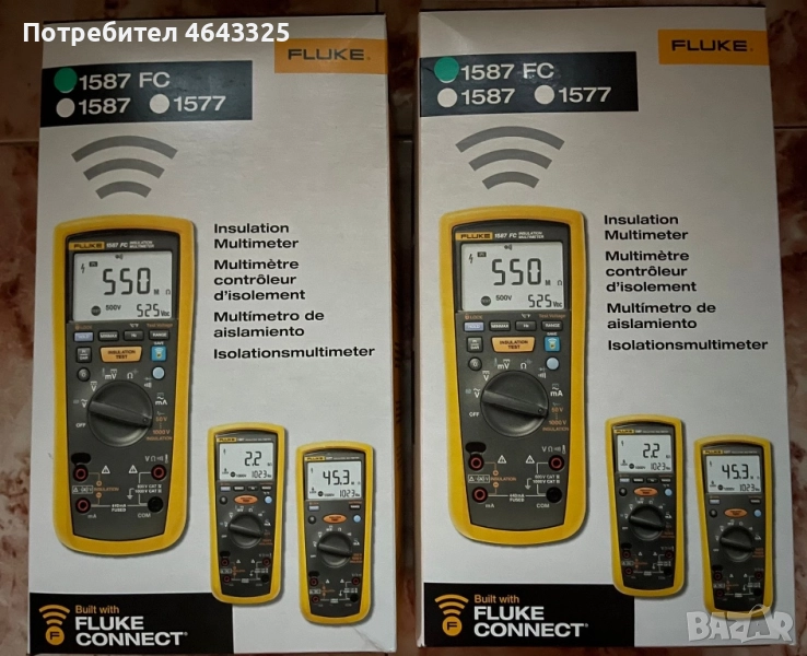 FLUKE 1587fc , снимка 1