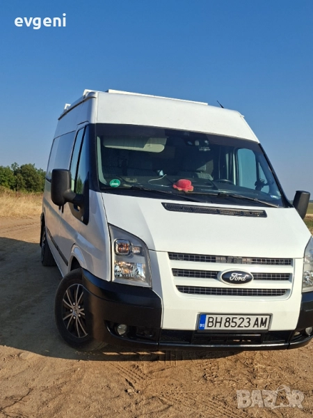 Бус форд транзит  2.2 климатик кемпер 6 места, снимка 1