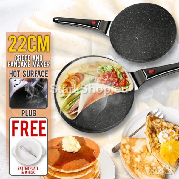 Топ 2021 година Професионален електрически тиган за палачинки - Sokany, снимка 1