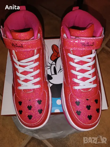 нови високи кецове на Мини Маус 34 номер, снимка 1