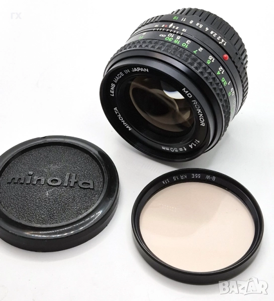 Minolta MD Rokkor 50mm f1.4, снимка 1