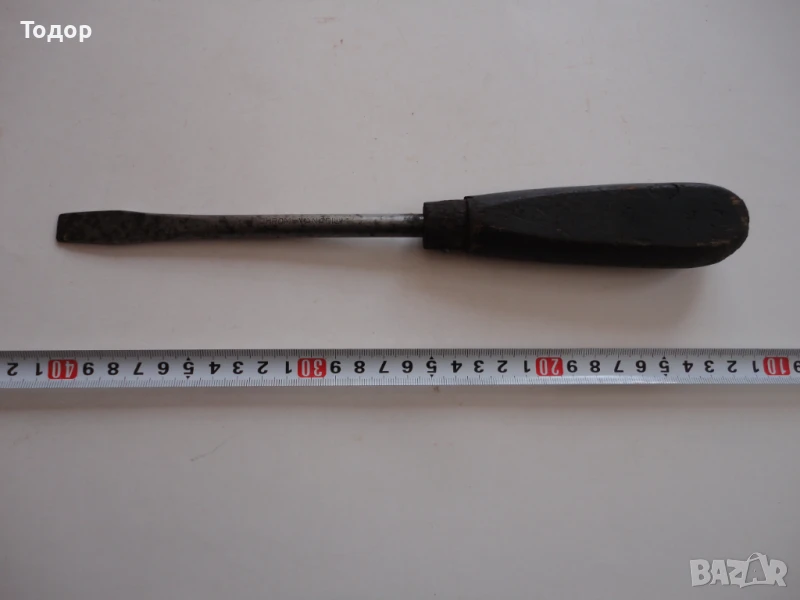 Немска голяма отвертка Chrom Vanadium 3, снимка 1