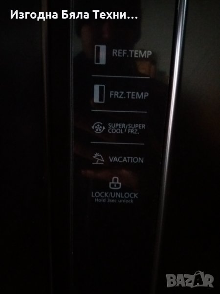 Хладилник Инвентум Америкаснки тип SKV1178B, снимка 1