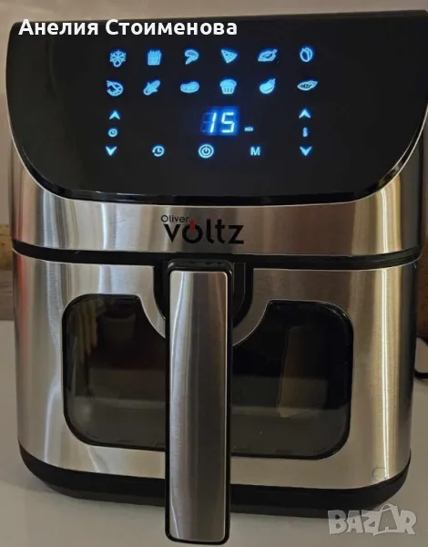 Air fryer фритюрник с горещ въздух 7 литра, снимка 1