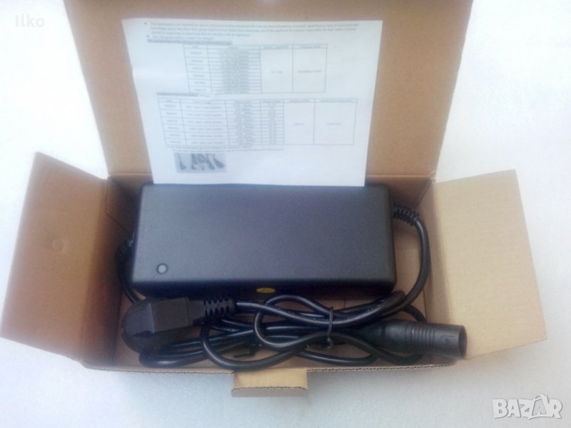 Зарядни 67.2V 2А за 60V литиеви батерии за електрически чопър Харлей, снимка 1