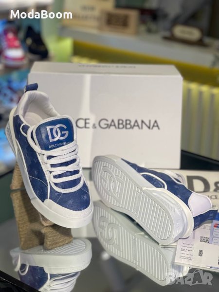 💯💙Dolce & Gabbana стилни сини дамски маратонки💙💯, снимка 1
