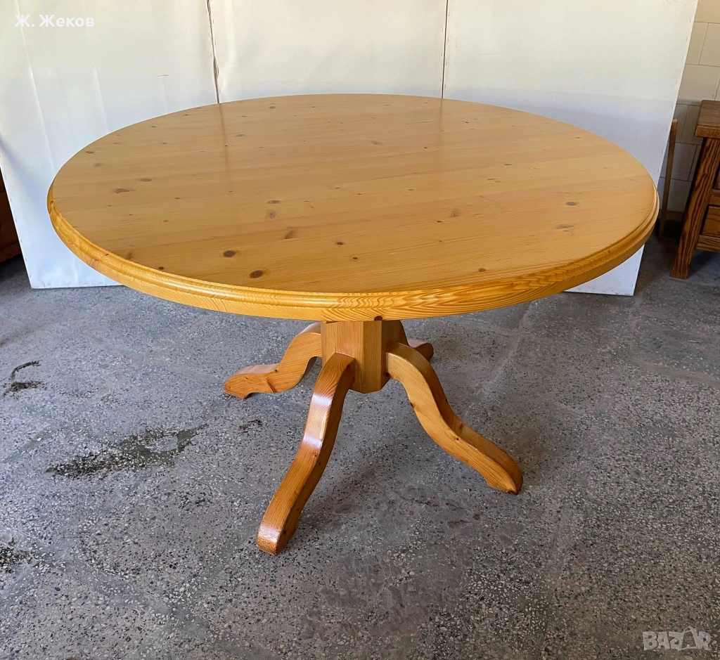 Масивна трапезна маса, снимка 1