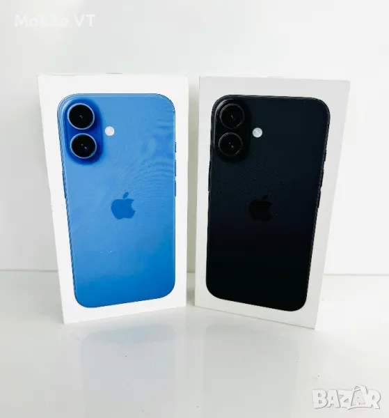 НОВ! iPhone 16 256GB Ultramarine / Black ГАРАНЦИЯ!, снимка 1