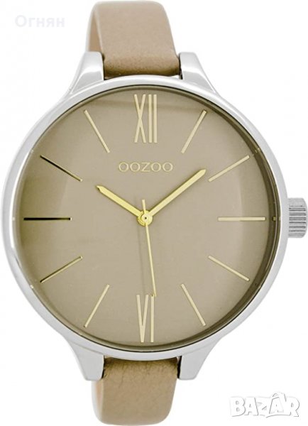 Моден дизайнерски часовник   OOZOO Timepieces , -  XL, Sand, С 8636, снимка 1