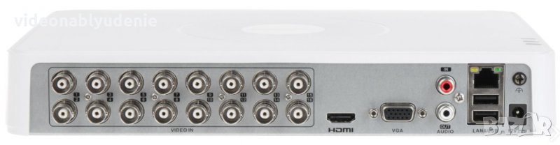 Hikvision DS-7116HQHI-K1S 4MPLite 16Канала 4M-N HD-TVI,AHD,CVI,IP6MP DVR Пренос на Аудио по Коаксиал, снимка 1