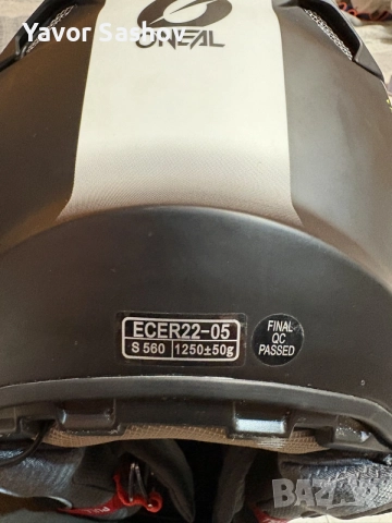 Каска Oneal 10srs, снимка 8 - Спортна екипировка - 56379091