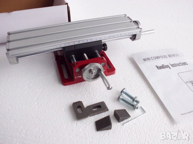 Нова координатна маса /високопрецизна/ XY за бормашина(фреза)- Германия, снимка 6 - Бормашини - 31862571