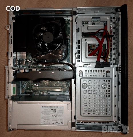 HP 800 G4 SFF - i7 8700/16gb/Nvme 256gb+hdd 500gb/gtx 1050 - перфектен, снимка 3 - Геймърски - 53153301