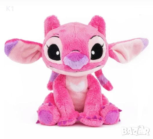 Плюшена играчка Ейнджъл Лило и Стич, плюшен розов Стич топ качество, снимка 2 - Плюшени играчки - 51349081