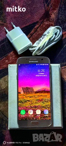 SAMSUNG GALAXY S7 Golden sand-Перфектно състояние на телефона