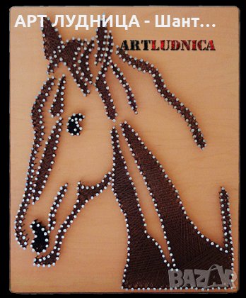 Изкуство с пирони и конци, снимка 6 - Ръчно изработени сувенири - 44261941