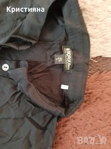 Черна ризка р-р Л, снимка 3 - Ризи - 47536671