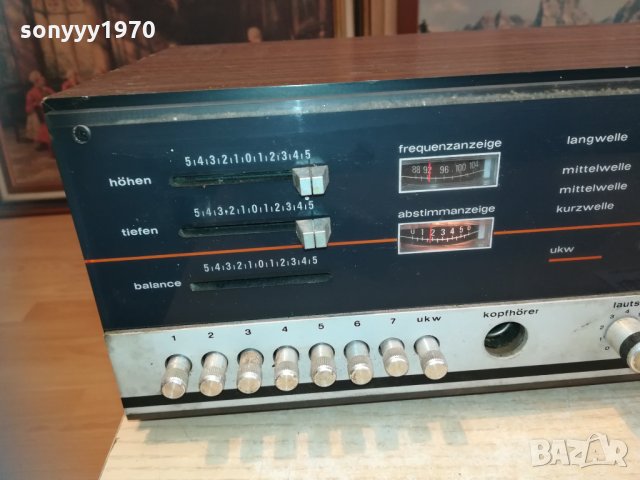 telefunken concertino hifi 401 receiver-sweden 2110201634, снимка 8 - Ресийвъри, усилватели, смесителни пултове - 30504533