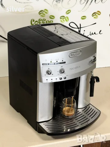 Кафемашина кафе автомат delonghi magnifica с гаранция, снимка 8 - Кафемашини - 56205609