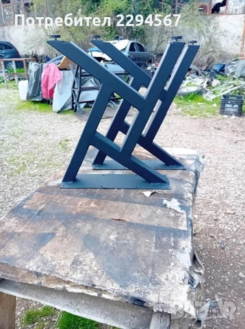 Метални крака за маса , снимка 16 - Маси - 44042459