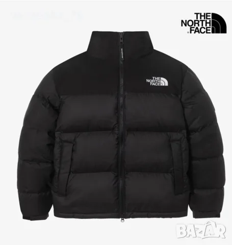НОВО черно зимно яке The North Face White Label Novelty Nuptse Down Jacket с пух
