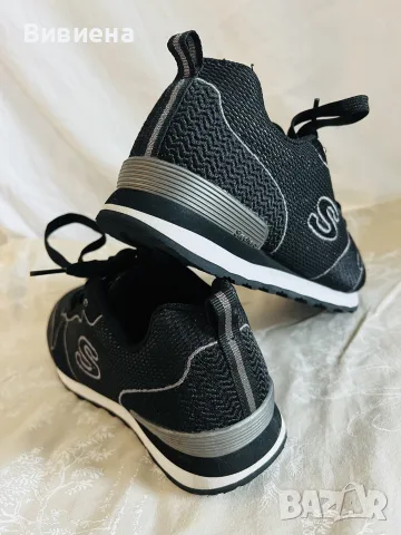 Дамски маратонки Skechers Sport Shimmer Time, черни, размер 36,5