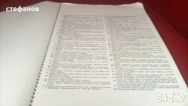 Старо списание за мода „Божур” – 1959 г, рисунки, кройки, 60 страници, снимка 11 - Антикварни и старинни предмети - 50682813