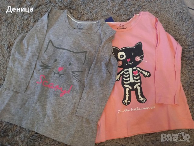 Нови блузи с дълъг ръкав , снимка 2 - Бебешки блузки - 42918864