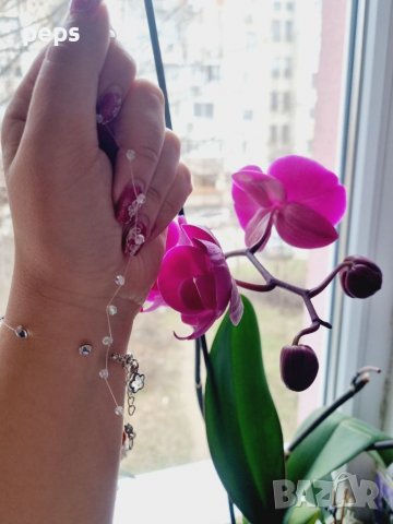 Гривна с камъчета, снимка 5 - Гривни - 39122419