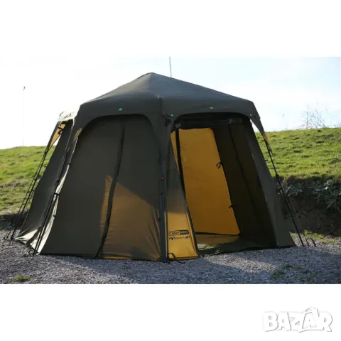 Палатка с две врати RAM XD 330 x 330 x 220 см CARP PRO, снимка 3 - Такъми - 48024226