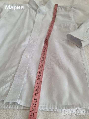 Бяла риза за 5-6 г. - 13 лв, снимка 2 - Детски ризи - 50929008