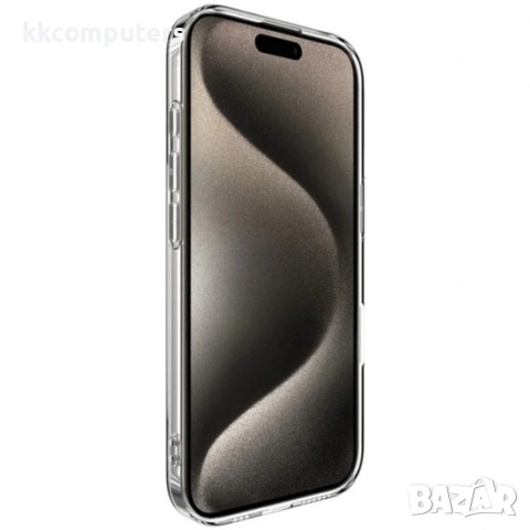 Силиконов кейс MBX 2mm и Протектор За iPhone 16 Pro (6.3), Прозрачен, снимка 2 - Калъфи, кейсове - 51962376
