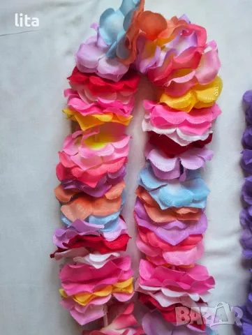 Хавайски гирлянди 5 бр., снимка 2 - Изкуствени цветя - 49977202