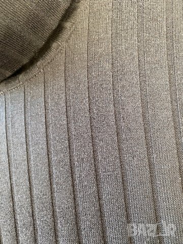 Дълга рокля от рипсена материя - С/М, снимка 6 - Рокли - 40079998