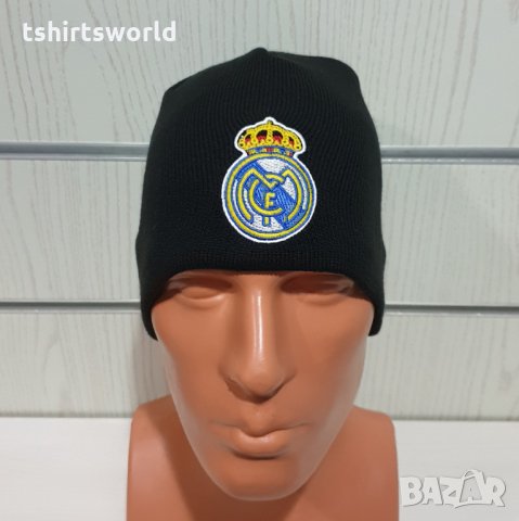 Нова зимна шапка на футболния отбор Реал Мадрид, снимка 1 - Шапки - 30727418