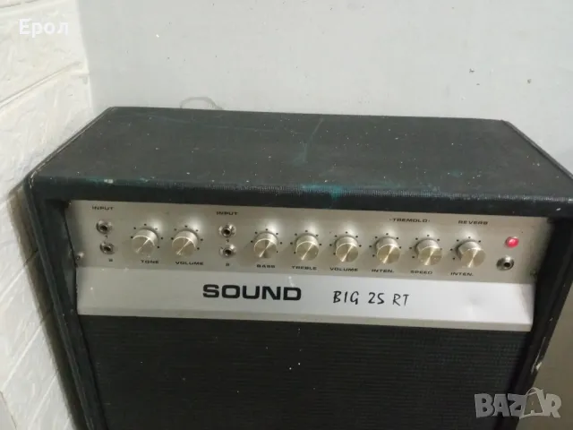 SOUND-BIG 25 RT-Лампово китарно кубе , снимка 7 - Китари - 48265337